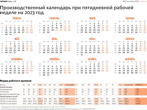 рабочий календарь 2024 рк